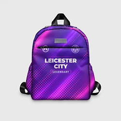 Детский рюкзак Leicester City legendary sport grunge, цвет: 3D-принт