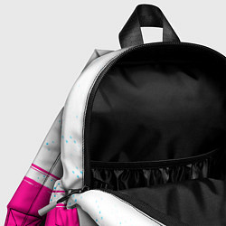 Детский рюкзак Roma neon gradient style: символ сверху, цвет: 3D-принт — фото 2