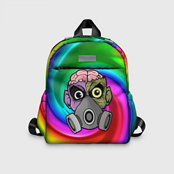 Детский рюкзак Зомби в распираторе, цвет: 3D-принт