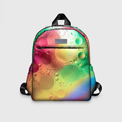 Детский рюкзак Свет и пузыри, цвет: 3D-принт