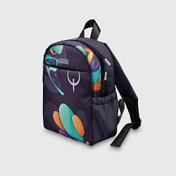 Детский рюкзак Quake graffity splash, цвет: 3D-принт — фото 2