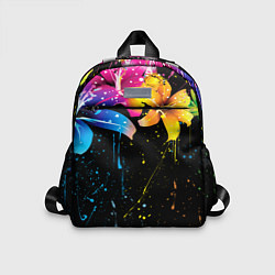 Детский рюкзак Цветные лилии