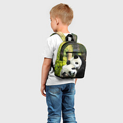 Детский рюкзак Влюблённые панды, цвет: 3D-принт — фото 2