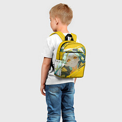Детский рюкзак Киберпанк: Бегущие по краю Ребекка, цвет: 3D-принт — фото 2
