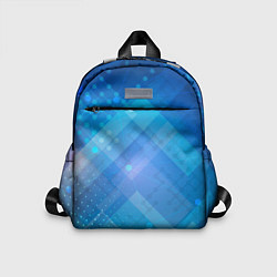 Детский рюкзак Точки и взаимосвязанные линии, цвет: 3D-принт