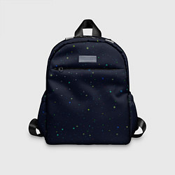 Детский рюкзак Тёмная звёздная ночь, цвет: 3D-принт