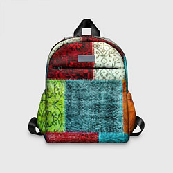 Детский рюкзак Patchwork - art, цвет: 3D-принт