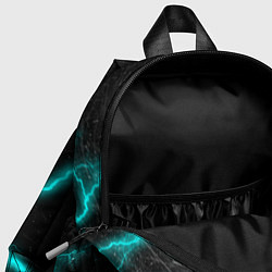 Детский рюкзак Неоновый Гоку Блек молния lightning, цвет: 3D-принт — фото 2