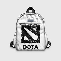 Детский рюкзак Dota с потертостями на светлом фоне, цвет: 3D-принт