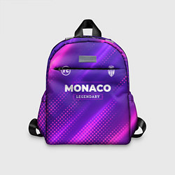 Детский рюкзак Monaco legendary sport grunge, цвет: 3D-принт