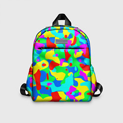Детский рюкзак Форма маляра - кляксы, цвет: 3D-принт