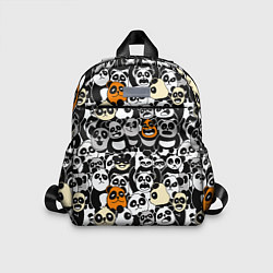 Детский рюкзак Злобные панды, цвет: 3D-принт