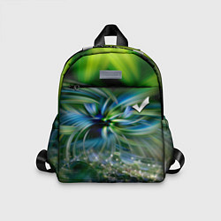 Детский рюкзак Манитные поля - абстракция, цвет: 3D-принт