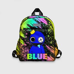 Детский рюкзак Rainbow Friends - Blue, цвет: 3D-принт