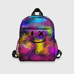 Детский рюкзак Смайлик с брызгами краски
