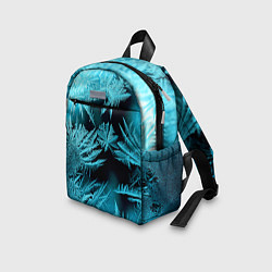 Детский рюкзак Голубой лед - иней, цвет: 3D-принт — фото 2