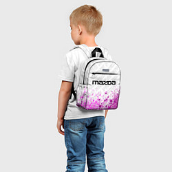 Детский рюкзак Mazda pro racing: символ сверху, цвет: 3D-принт — фото 2