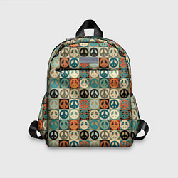Детский рюкзак Peace symbol pattern, цвет: 3D-принт