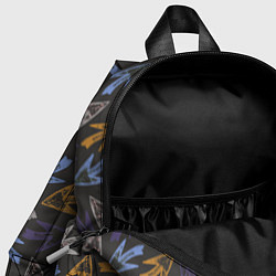 Детский рюкзак Тигр в киберочках, цвет: 3D-принт — фото 2