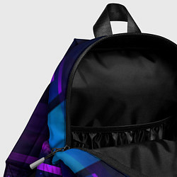 Детский рюкзак Cyberpunk 2077 gaming champion: рамка с лого и джо, цвет: 3D-принт — фото 2