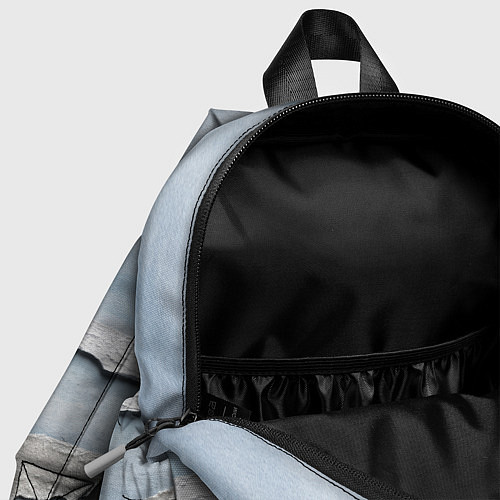 Детский рюкзак Текстура рваной бумаги - Milano / 3D-принт – фото 4