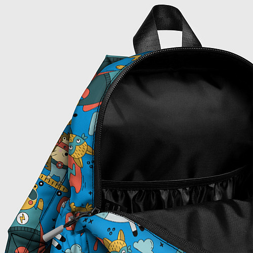 Детский рюкзак Животные-супергерои / 3D-принт – фото 4