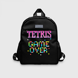 Детский рюкзак Tetris - Game Over, цвет: 3D-принт