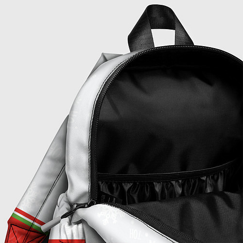 Детский рюкзак Новогодний зайка с ёлочкой / 3D-принт – фото 4