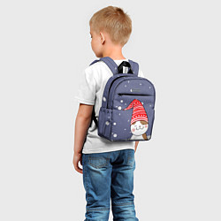 Детский рюкзак Котик в шапке, цвет: 3D-принт — фото 2