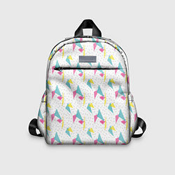 Детский рюкзак Паттерн треугольники, цвет: 3D-принт