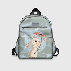 Детский рюкзак Нежный зайка, цвет: 3D-принт