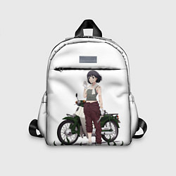 Детский рюкзак Когума и её Honda Super Cub - Супер Каб, цвет: 3D-принт