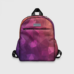 Детский рюкзак Разноцветные полигоны