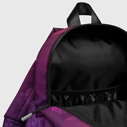 Детский рюкзак Разноцветные полигоны / 3D-принт – фото 4