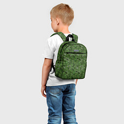 Детский рюкзак Милитари иероглифы, цвет: 3D-принт — фото 2