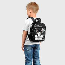 Детский рюкзак Уронил ёлку - кот, цвет: 3D-принт — фото 2
