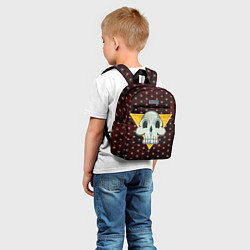 Детский рюкзак Черепочек с треугольником, цвет: 3D-принт — фото 2