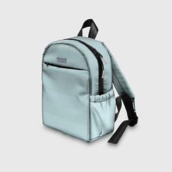 Детский рюкзак Голубые горизонтальные полосы, градиент, цвет: 3D-принт — фото 2