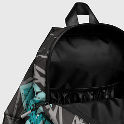 Детский рюкзак Футуристический кот, цвет: 3D-принт — фото 2