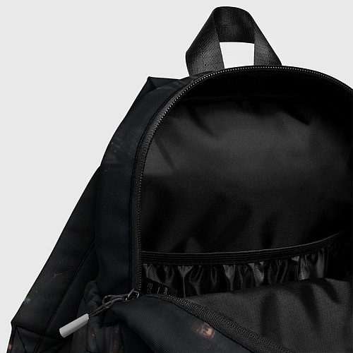 Детский рюкзак Девушка во мраке киберпанк города / 3D-принт – фото 4