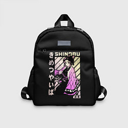 Детский рюкзак Шинобу Кочо - Клинок, рассекающий демонов, цвет: 3D-принт