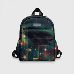 Детский рюкзак Абстракция паркета и звезд, цвет: 3D-принт