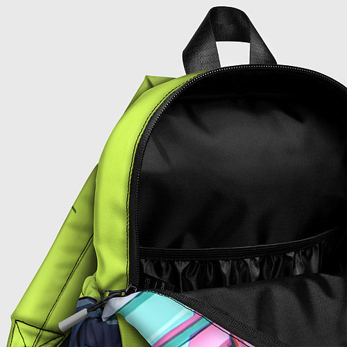Детский рюкзак Ребекка - Киберпанк Бегущие по краю / 3D-принт – фото 4