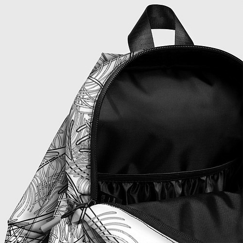 Детский рюкзак Раскраска гламурная совушка / 3D-принт – фото 4
