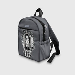 Детский рюкзак Wednesday wear black, цвет: 3D-принт — фото 2