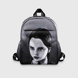Детский рюкзак Уэнсдэй портрет, цвет: 3D-принт