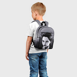 Детский рюкзак Уэнсдэй портрет, цвет: 3D-принт — фото 2