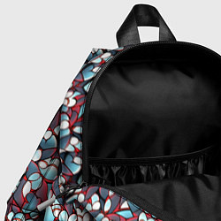 Детский рюкзак Абстрактный паттерн с сердцами, цвет: 3D-принт — фото 2