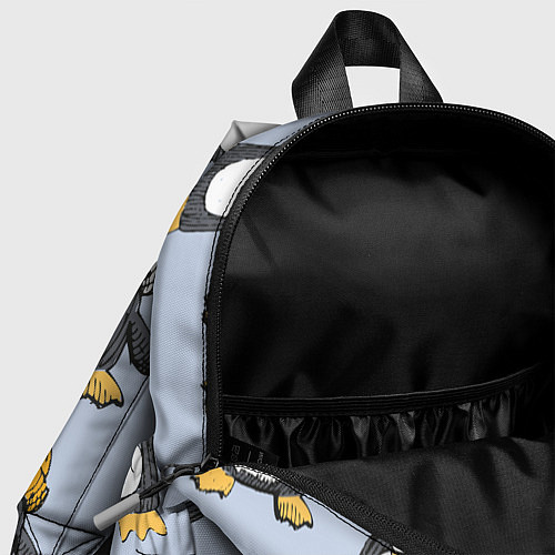 Детский рюкзак Смешные пингвины / 3D-принт – фото 4