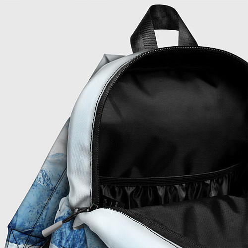 Детский рюкзак Горные лыжи фристайл / 3D-принт – фото 4
